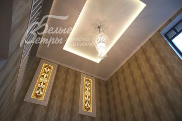 Многоуровневые потолки с подсветкой (внутренние светильники - диодные)